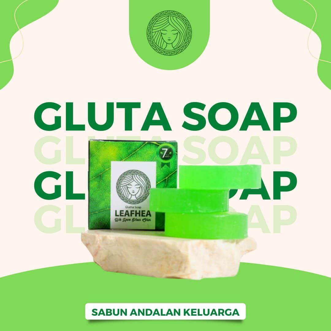 Leafhea Glutha Soap /Box isi 20 pc/ Sabun Multifungsi/sabun viral