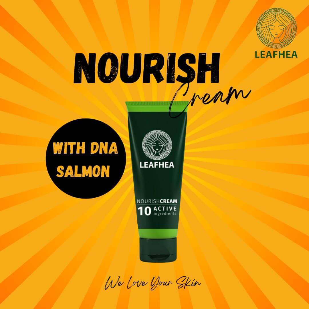 Leafhea Nourish Cream / Cream DNA Salmon/ Cream Anti Ribet